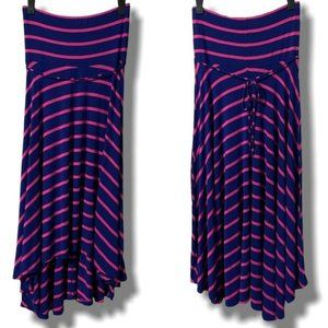 Motherhood Maternity High Low Strapless Dress